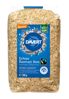 demeter Echter Basmati Reis Vollkornreis Fairtrade 500g