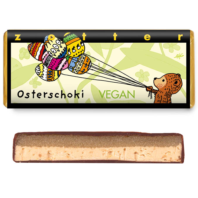 Osterschoki - Kokos + Marzipan | Zotter Schokolade