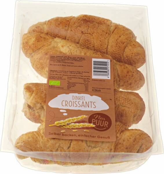 Dinkel Croissant - 4er Packung