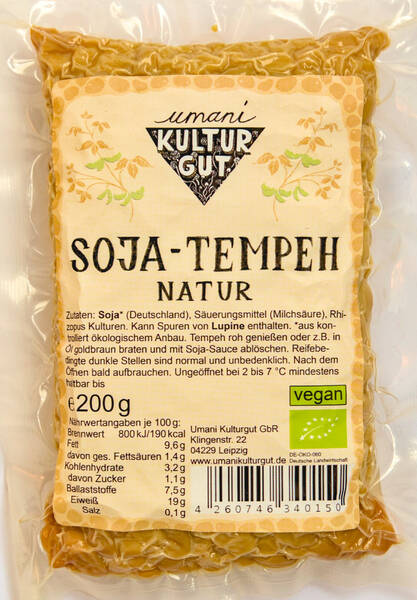 Bio Soja-Tempeh Natur 200 g