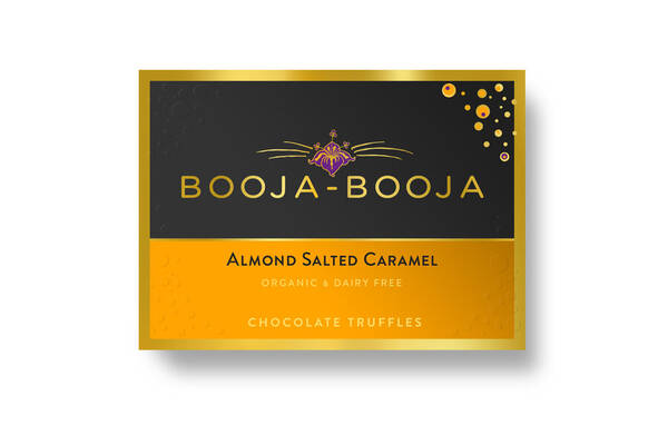 Booja-Booja Schokopralinien Almond Salted Caramael Chocolate