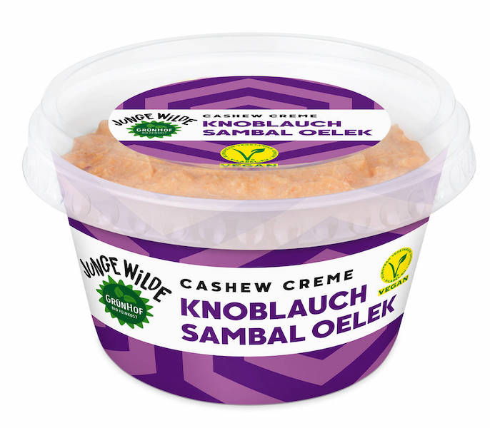 Bio-Cashew Creme / Knoblauch-Sambal Oelek