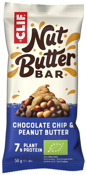 CLIF Bar® Energieriegel - Nut Butter Filled - Chocolate Chip & Peanut Butter, 50
