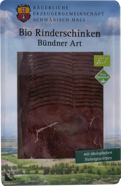 Bio Rinderschinken Bünder Art