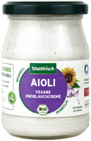 AIOLI - vegane Bio-Knoblauchcreme im Glas