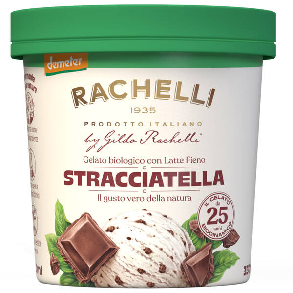 Stracciatella Eis Heumilch | Rachelli