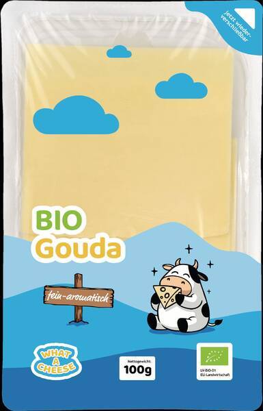 Bio Gouda Scheiben