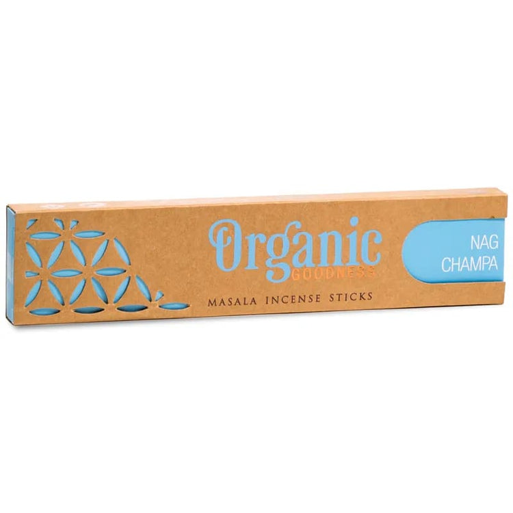 Organic Goodness - Masala Räucherstäbchen Nag Champa - Schlangenblume