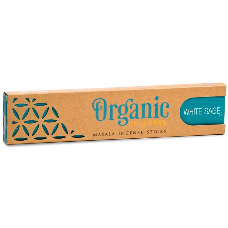 Organic Goodness - Masala Räucherstäbchen White Sage - weißer Salbei