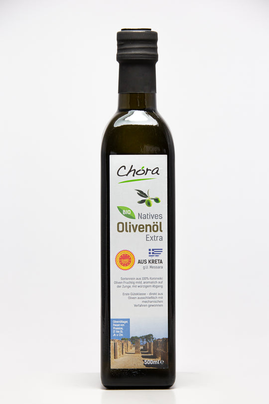 Bio Olivenöl Extra Nativ von Kreta g.U. Messara