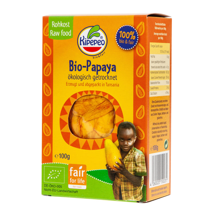 MHD- Bio-Papaya getrocknet bio & fair Tansania