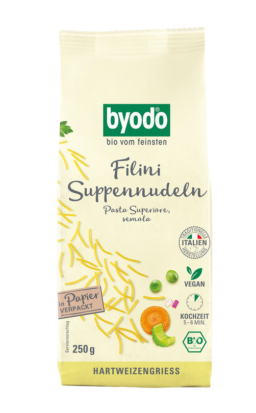 Helle Filini (Suppennudeln als Fäden), 250g