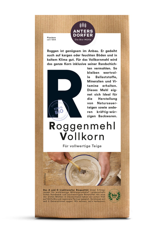Bio Roggenmehl Vollkorn