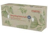 memo Taschentücher "Recycling Extra Soft" in praktischer Box